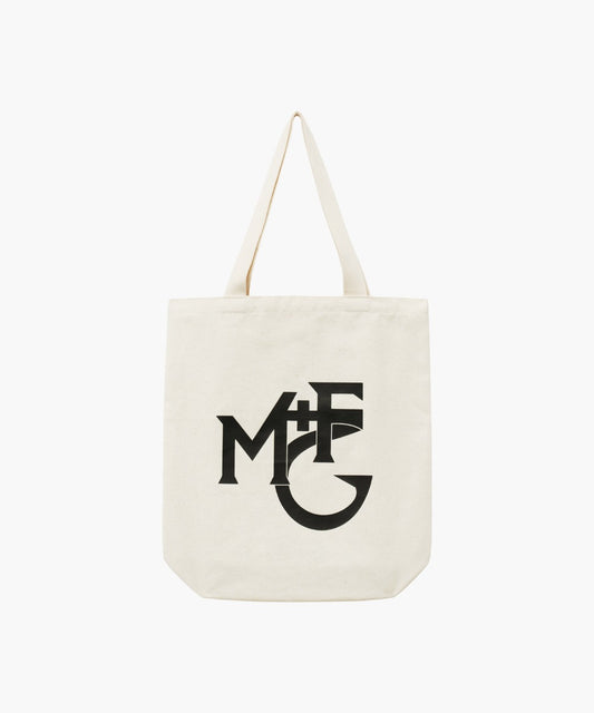 Marithé François Girbaud MONOGRAMME M+FG ECO BAG natural