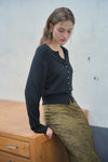 General Idea WOMAN Signature Crew Neck Cardigan
