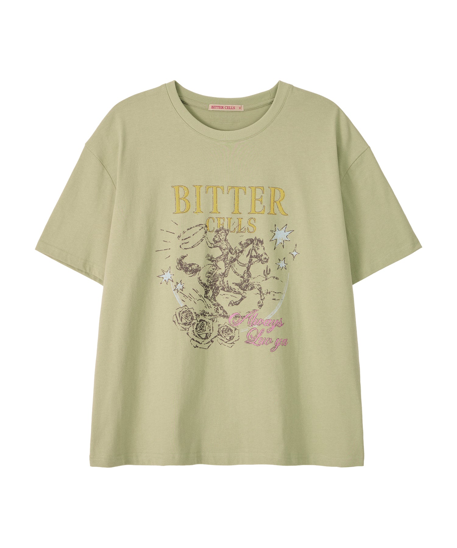 Bitter Cells Timber Rose Tee