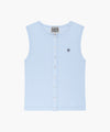 Marithé François Girbaud W BUTTON UP SLEEVELESS