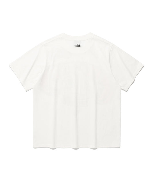 Nice Ghost Club Ghost Soul Girl Cat Tee [White]