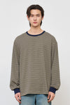 General Idea UNISEX Basic Stripe Long Sleeve Tee
