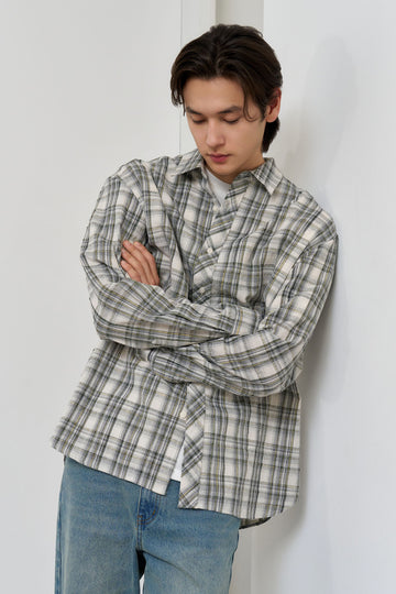 General Idea MAN Farmer Check Shirt