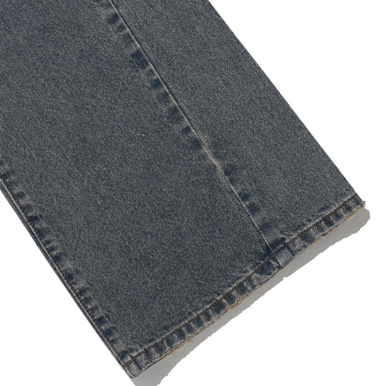 Nice Ghost Club Side Panel Bootscut Denim Pants [Blue]