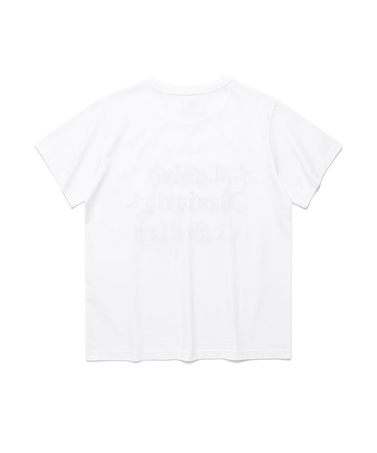 Cavish Women's Rawcut Applique Short Sleeve Tee