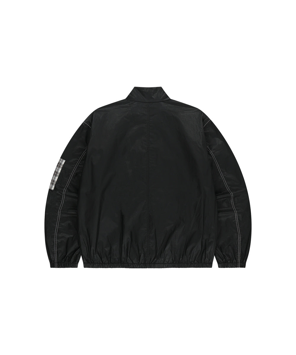 Mahagrid Check Harrington Jacket
