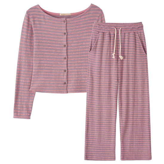 Bitter Cells [Set] Essential ST Knit Cardigan & Pants - 3 Colors