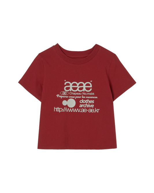 AEAE Web Logo Crop T-Shirt