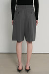 General Idea WOMAN Pleated Bermuda Slacks