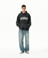 Mahagrid Embroidered Splatter Denim Pant