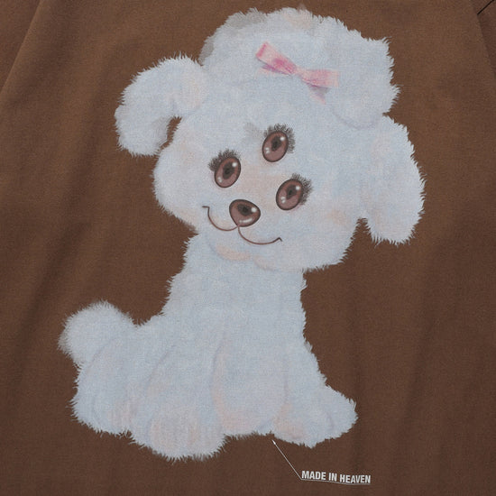 Nice Ghost Club Three Eyes Dog Big Big Long Sleeve Tee