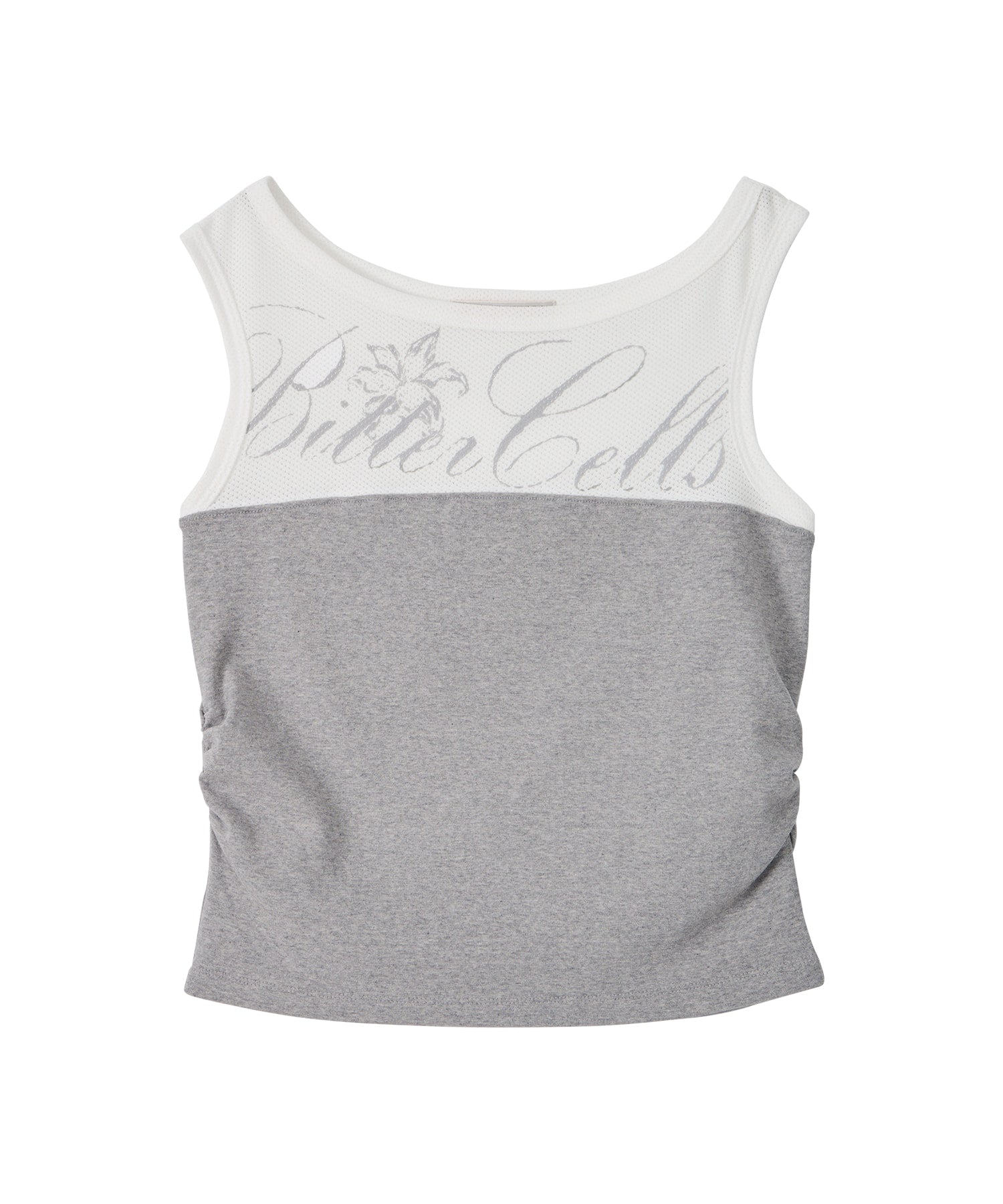 Bitter Cells Mesh Off Shoulder Sleeveless