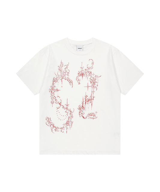 Mahagrid Heart Tattoo Tee