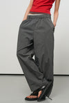 General Idea WOMAN Layered Nylon Banding Pants