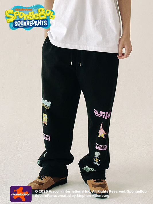 ADLV SPONGEBOB MIX LOGO LONG PANTS