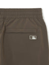 MLB Women's GORPCORE Glossy High Waist Cargo Wide Flare Pants