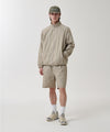 Mahagrid Cover Stitch Nylon Track Short