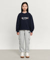 Marithé François Girbaud Kids Classic Logo Cargo Sweat Jogger Pants Heather Gray
