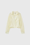 General Idea WOMAN Summer Sheer Layered Blouson Shirt