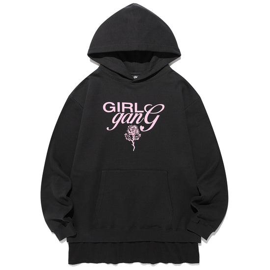 Nice Ghost Club Layered Dress Girl Gang Hoodie