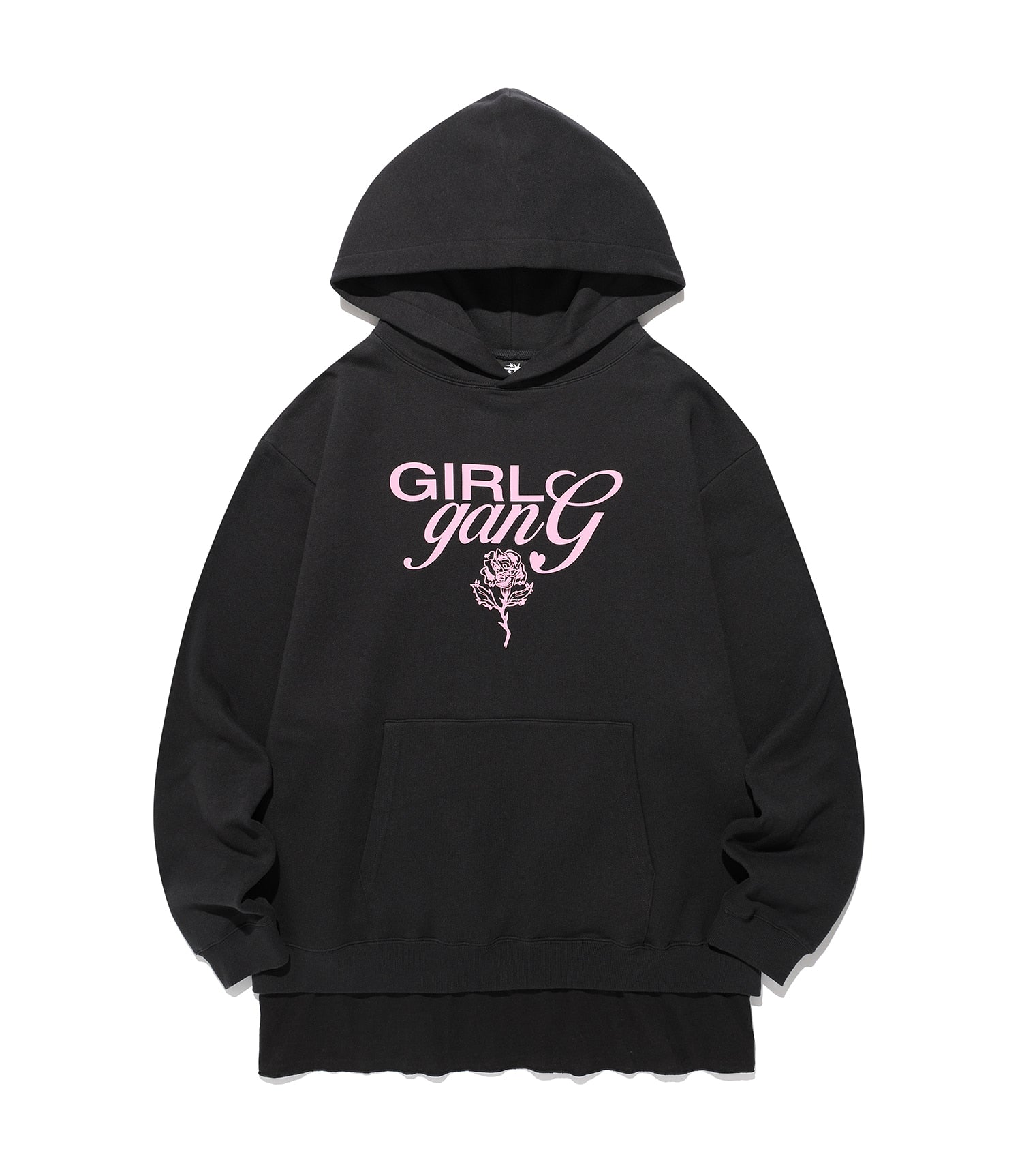 Nice Ghost Club Layered Dress Girl Gang Hoodie