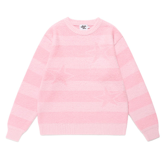 Cavish Brushed Star Knit Sweater
