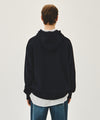 Marithé François Girbaud [REGEN] EMBO CLASSIC LOGO HOODIE navy