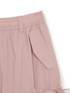 MLB Women's GORPCORE Super Light Weight Ribbon Cargo Semi Wide Pants