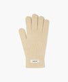 Marithé François Girbaud Regular Logo Muffler & Glove