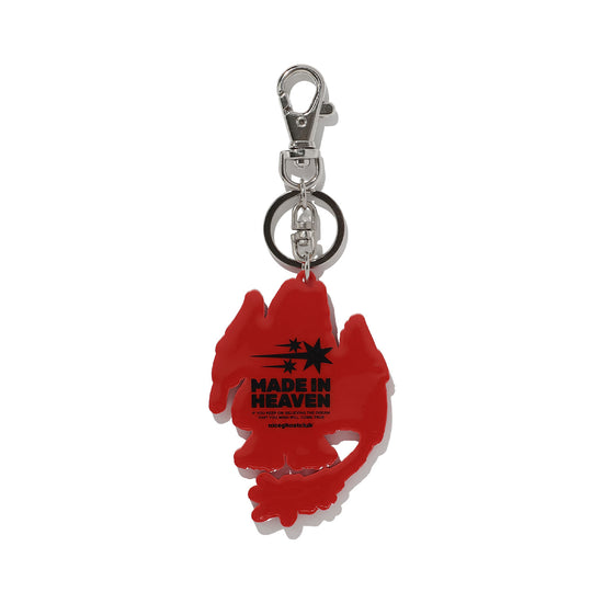 Nice Ghost Club Crayon Devil Key Chain [Red]