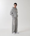 Mahagrid mah CUT OFF APPLIQUE SWEATPANT