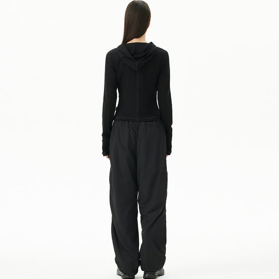Mahagrid Curved Slim Hoodie