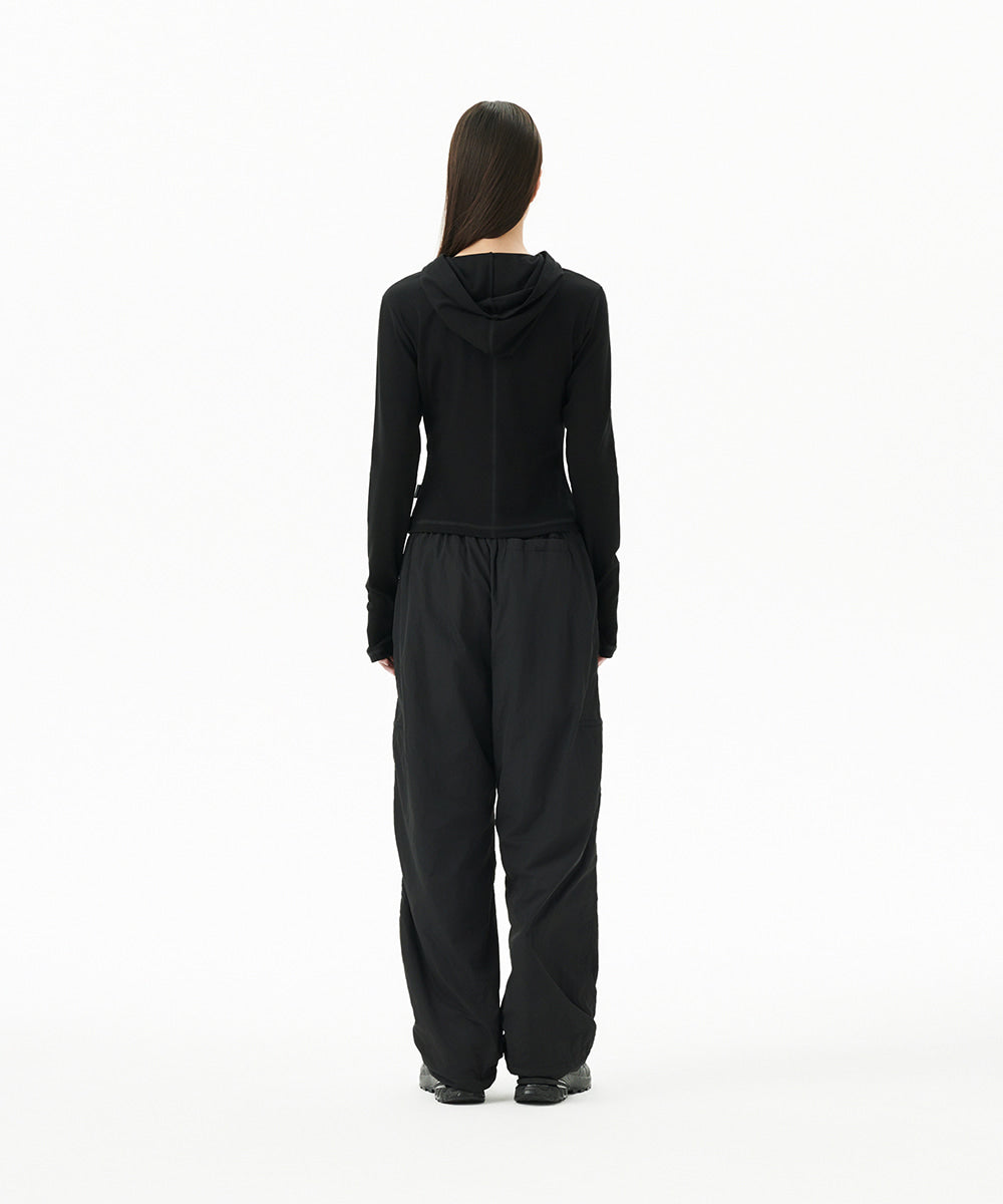 Mahagrid Curved Slim Hoodie