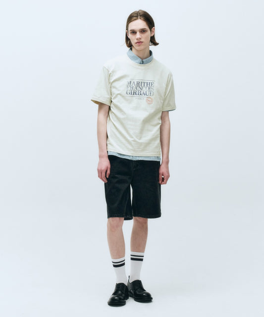 Marithé François Girbaud M Carpenter Denim Shorts
