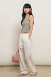 General Idea WOMAN Cozy Wide Banding Pants