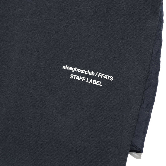 Nice Ghost Club FFATS Logo Layered Sleeve Tee [Navy]