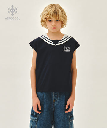 Marithé François Girbaud Kids Sailor Aerocool Tee