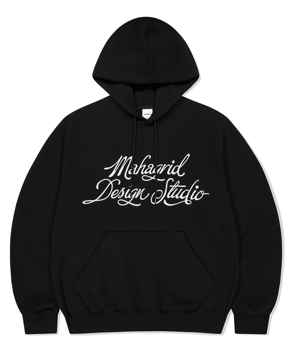 Mahagrid Letter Ink Logo Hoodie