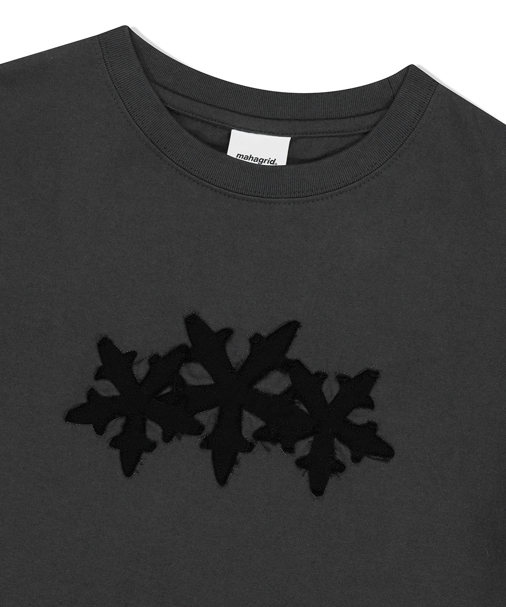 Mahagrid Cut Off Cross Star Tee