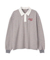 Bitter Cells Gemini Stripe Collar Tee