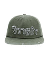 Mahagrid Washed Raw Cut Mah Cap [Khaki]
