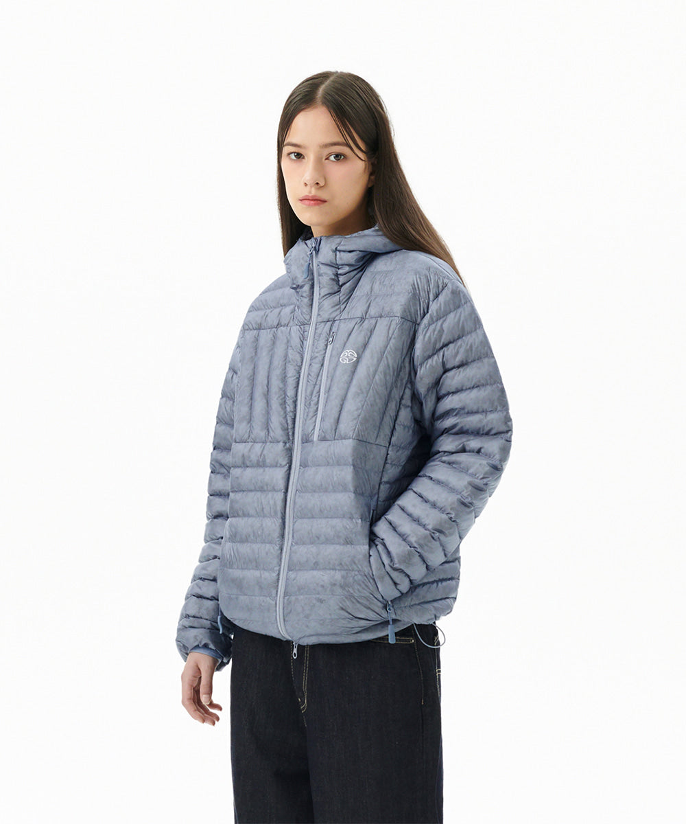Mahagrid Light Hooded Down Puffer