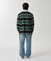 Mahagrid Stripe Rugby Shirt
