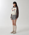 Mahagrid Department Star Crop Hoodie