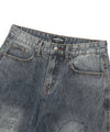 Nice Ghost Club Angels Wide Washed Jeans