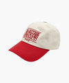 Marithé François Girbaud Classic Logo 6 Panel Color Block Cap Dark Brown