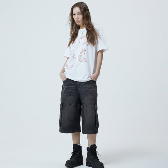 Mahagrid Heart Tattoo Tee