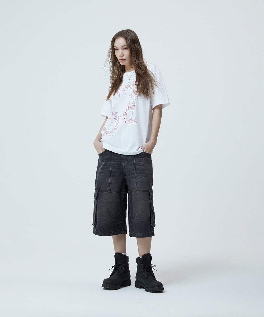 Mahagrid Heart Tattoo Tee