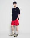 ADLV Triple Chain Embo Basic Logo Short Sleeve T-Shirt