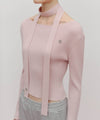 Marithé François Girbaud W MUFFLER SET KNIT